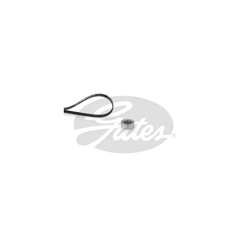 Jeu de courroies trapézoïdales à nervures GATES K026PK1148
