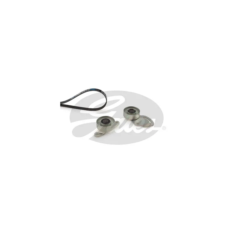 Jeu de courroies trapézoïdales à nervures GATES K026PK1163