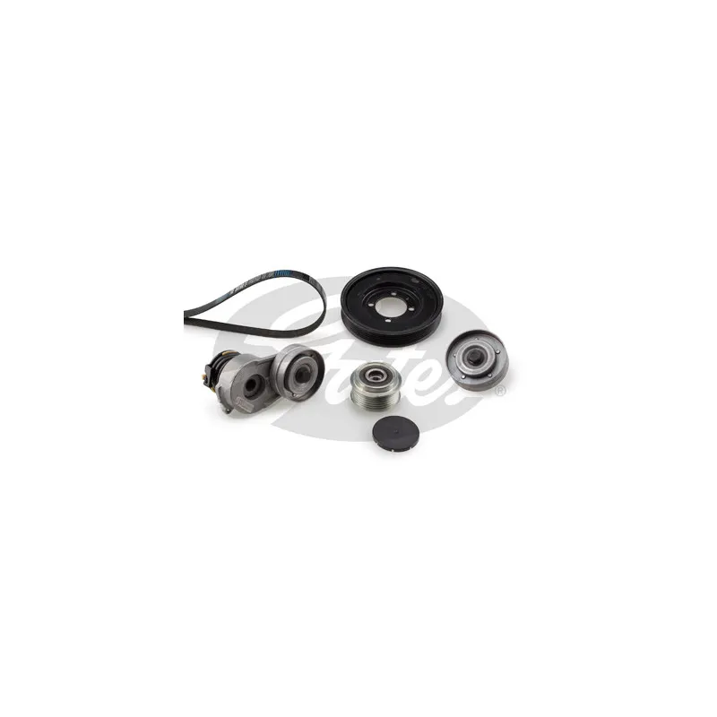 Jeu de courroies trapézoïdales à nervures GATES K026PK1600XS