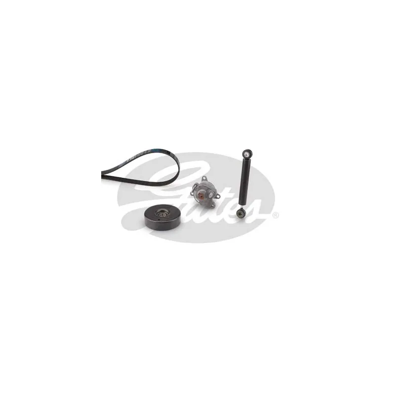 Jeu de courroies trapézoïdales à nervures GATES K026PK2040