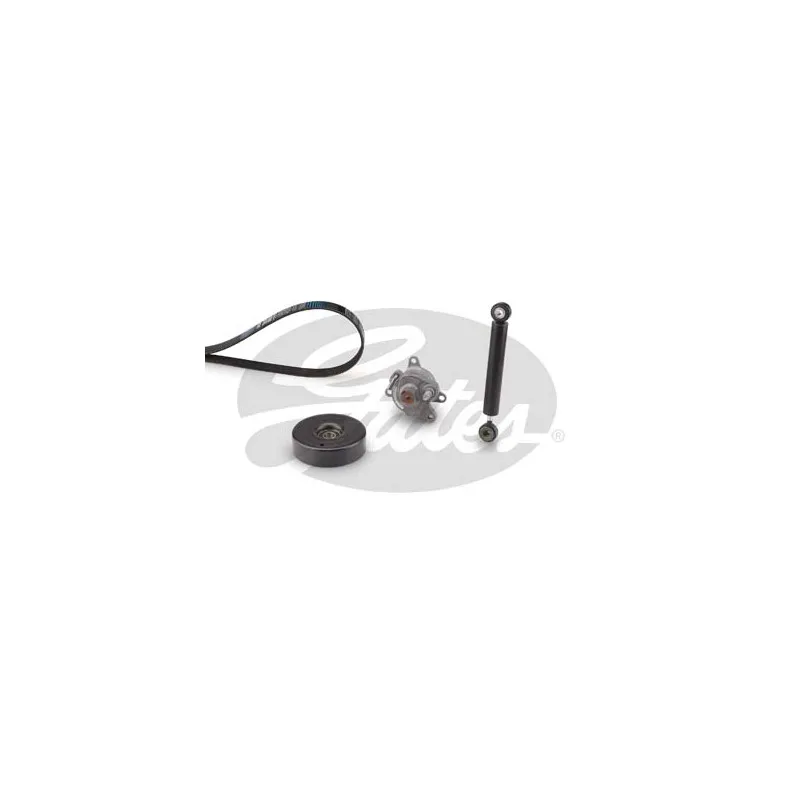 Jeu de courroies trapézoïdales à nervures GATES K026PK2138
