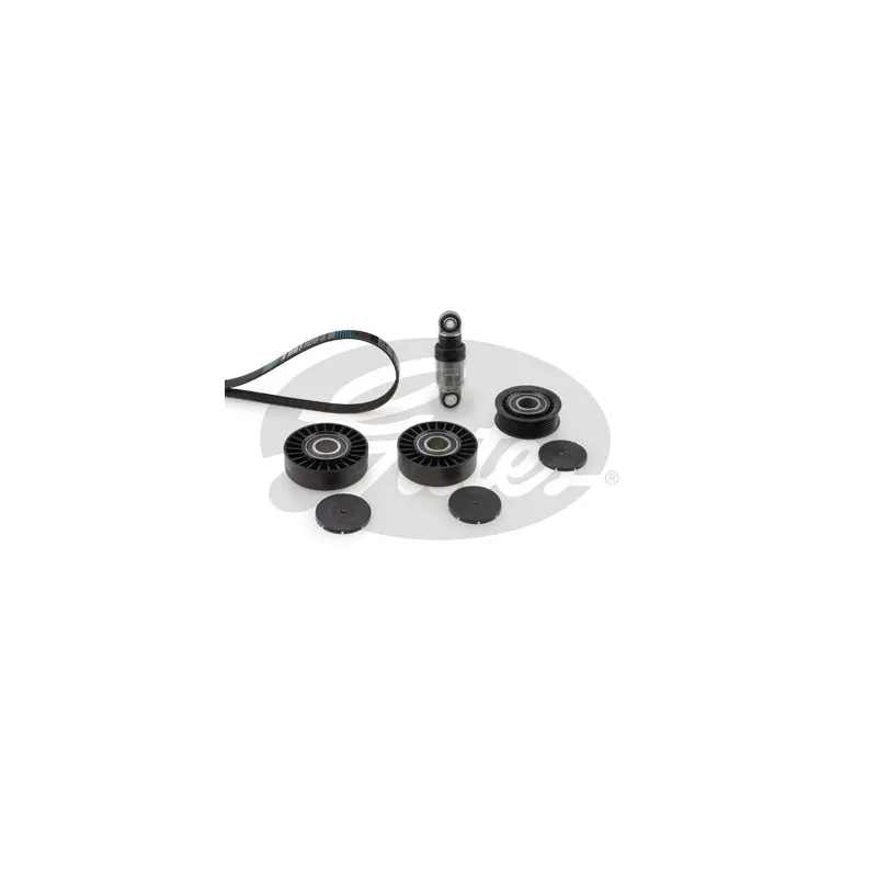 Jeu de courroies trapézoïdales à nervures GATES K026PK2145