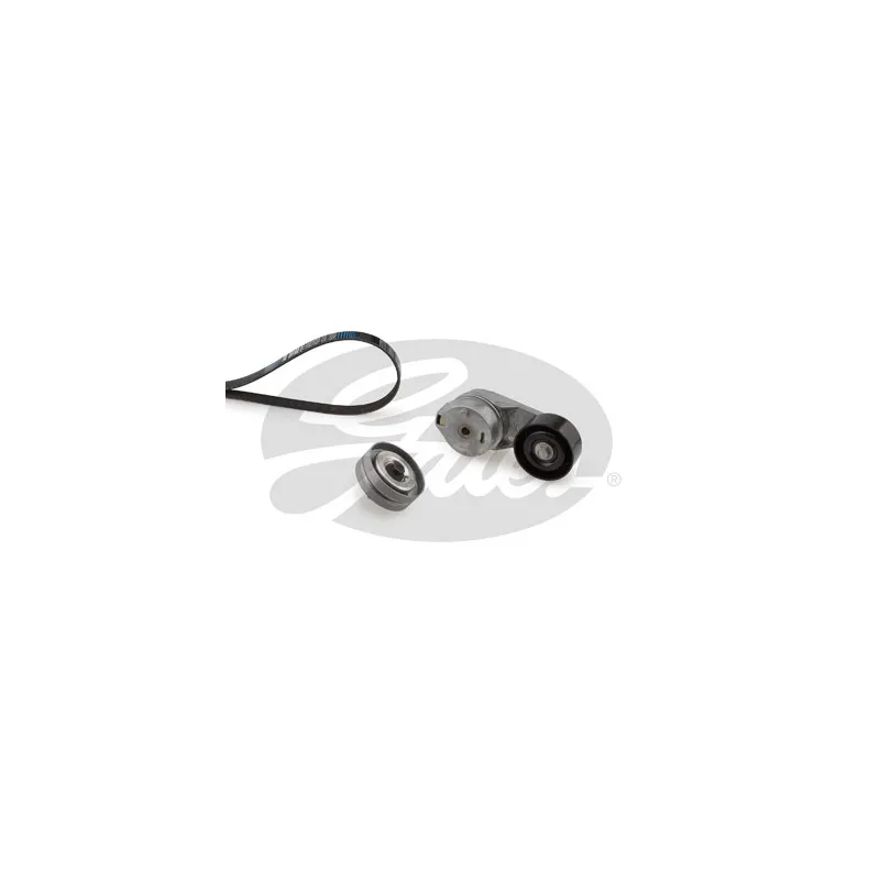 Jeu de courroies trapézoïdales à nervures GATES K026PK2153