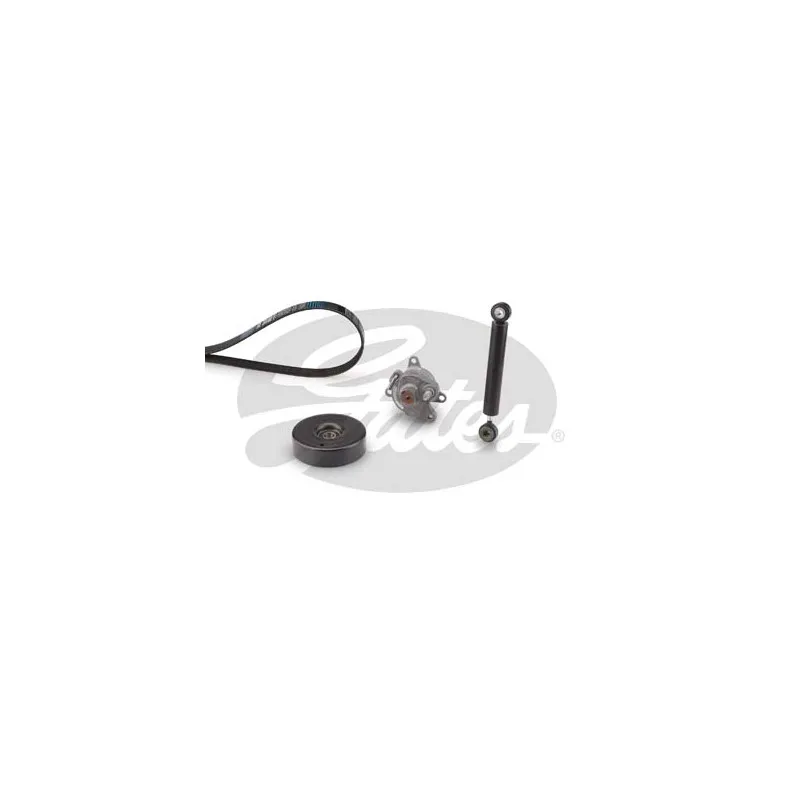 Jeu de courroies trapézoïdales à nervures GATES K026PK2213