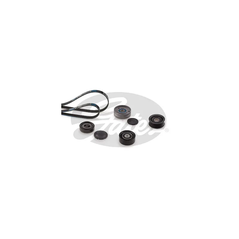 Jeu de courroies trapézoïdales à nervures GATES K026PK2403