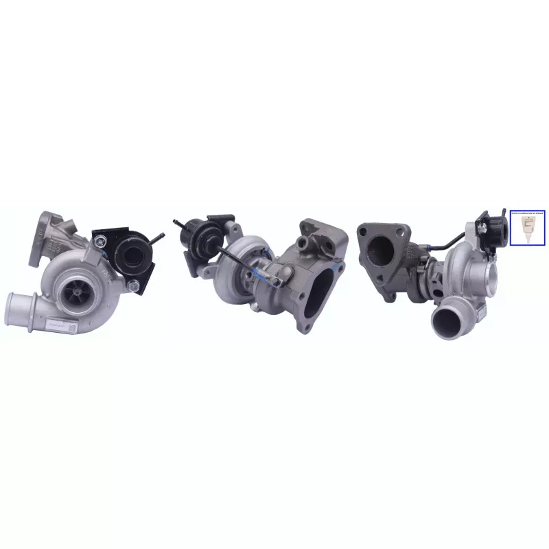 Turbocompresseur, suralimentation ELSTOCK 91-0658