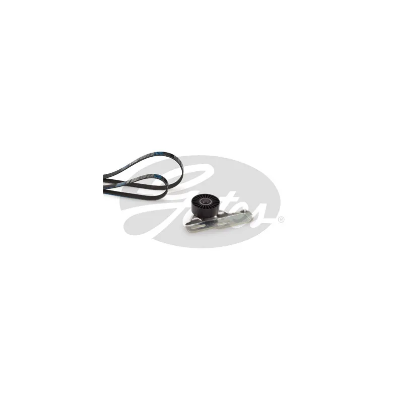 Jeu de courroies trapézoïdales à nervures GATES K033PK715