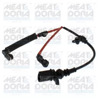 Contact d'avertissement, usure des plaquettes de frein MEAT & DORIA 212187