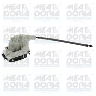 Serrure de porte arrière droit MEAT & DORIA 31950