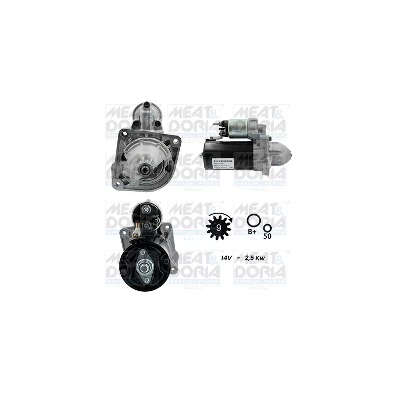 Générateur démarreur MEAT & DORIA 5010084G