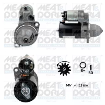 Démarreur MEAT & DORIA 5010114G