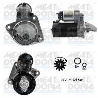 Démarreur MEAT & DORIA 5010146G
