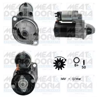 Démarreur MEAT & DORIA 5010147G