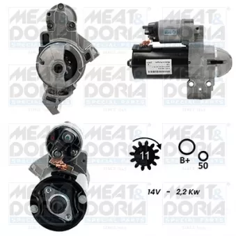 Démarreur MEAT & DORIA 5010194G
