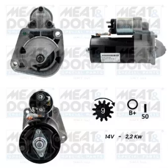 Démarreur MEAT & DORIA 5010208G