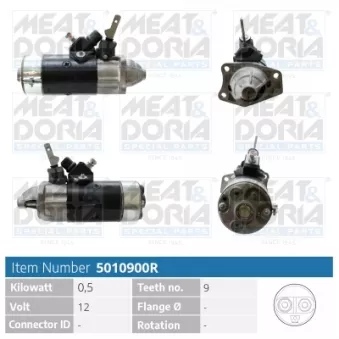 Démarreur MEAT & DORIA 5010900R