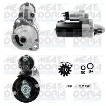 Démarreur MEAT & DORIA 5010937G