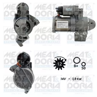 Démarreur MEAT & DORIA 5010952G