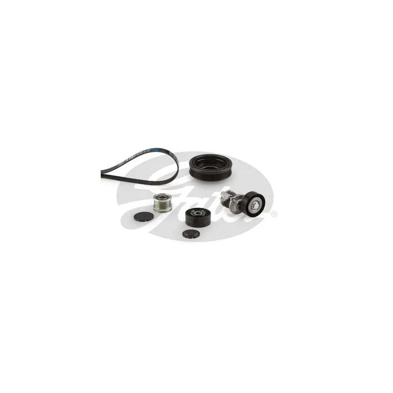 Jeu de courroies trapézoïdales à nervures GATES K036PK1580XS