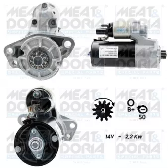 Démarreur MEAT & DORIA 5010963G