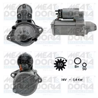 Démarreur MEAT & DORIA 5010966G