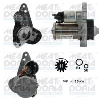 Démarreur MEAT & DORIA 5010978G