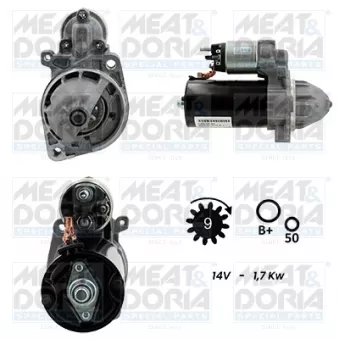 Démarreur MEAT & DORIA 5010982G