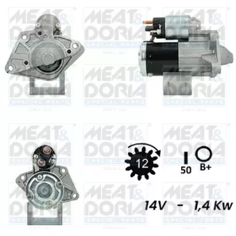 Démarreur MEAT & DORIA 5010988G