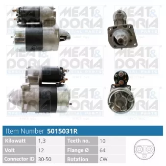 Démarreur MEAT & DORIA 5015031R