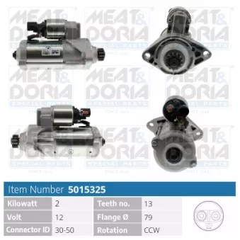 Démarreur MEAT & DORIA 5015325