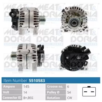 Alternateur MEAT & DORIA 5510583