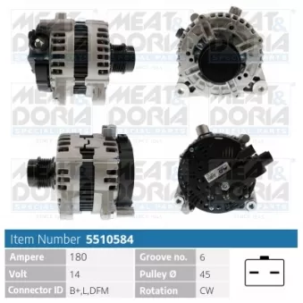 Alternateur MEAT & DORIA 5510584