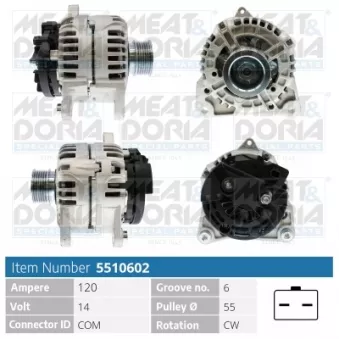 Alternateur MEAT & DORIA 5510602