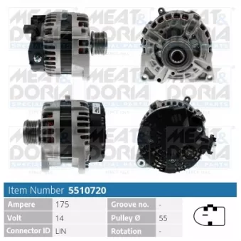 Alternateur MEAT & DORIA 5510720