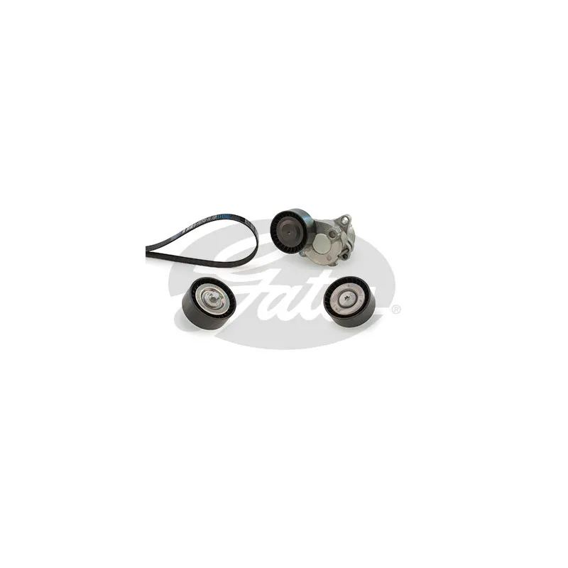 Jeu de courroies trapézoïdales à nervures GATES K036PK2153