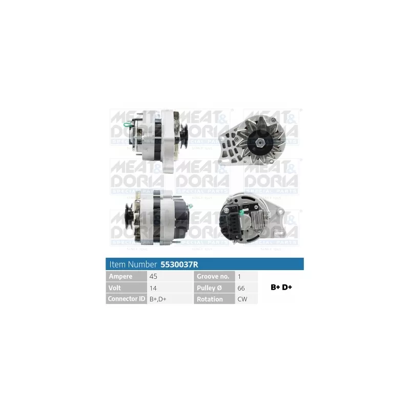 Alternateur MEAT & DORIA 5530037R