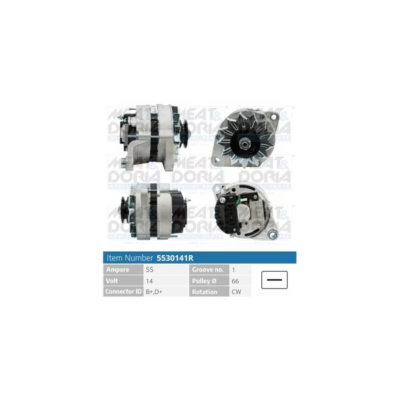 Alternateur MEAT & DORIA 5530141R