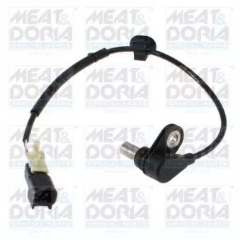 Capteur, vitesse de roue arrière gauche MEAT & DORIA 901246