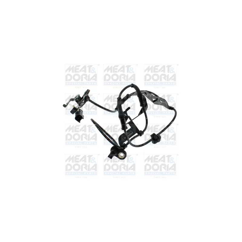 Capteur, vitesse de roue avant gauche MEAT & DORIA 901427
