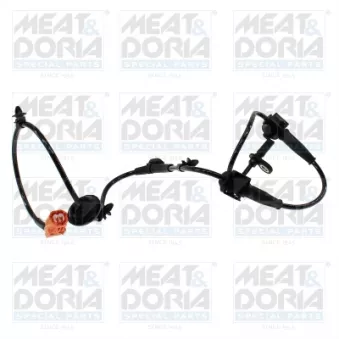 Capteur, vitesse de roue avant gauche MEAT & DORIA 901430
