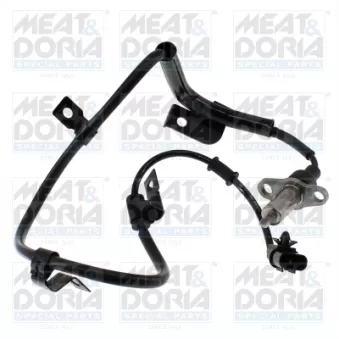 Capteur, vitesse de roue arrière gauche MEAT & DORIA 901432