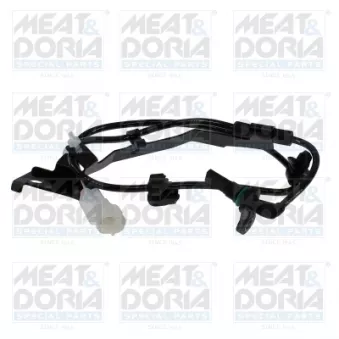 Capteur, vitesse de roue arrière gauche MEAT & DORIA 901438