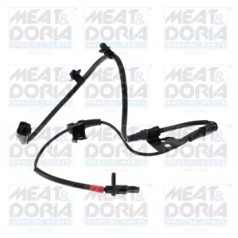 Capteur, vitesse de roue avant droit MEAT & DORIA 901444
