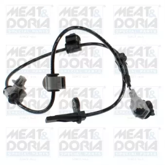 Capteur, vitesse de roue arrière gauche MEAT & DORIA 901447
