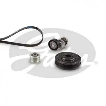 Jeu de courroies trapézoïdales à nervures GATES K046PK1070