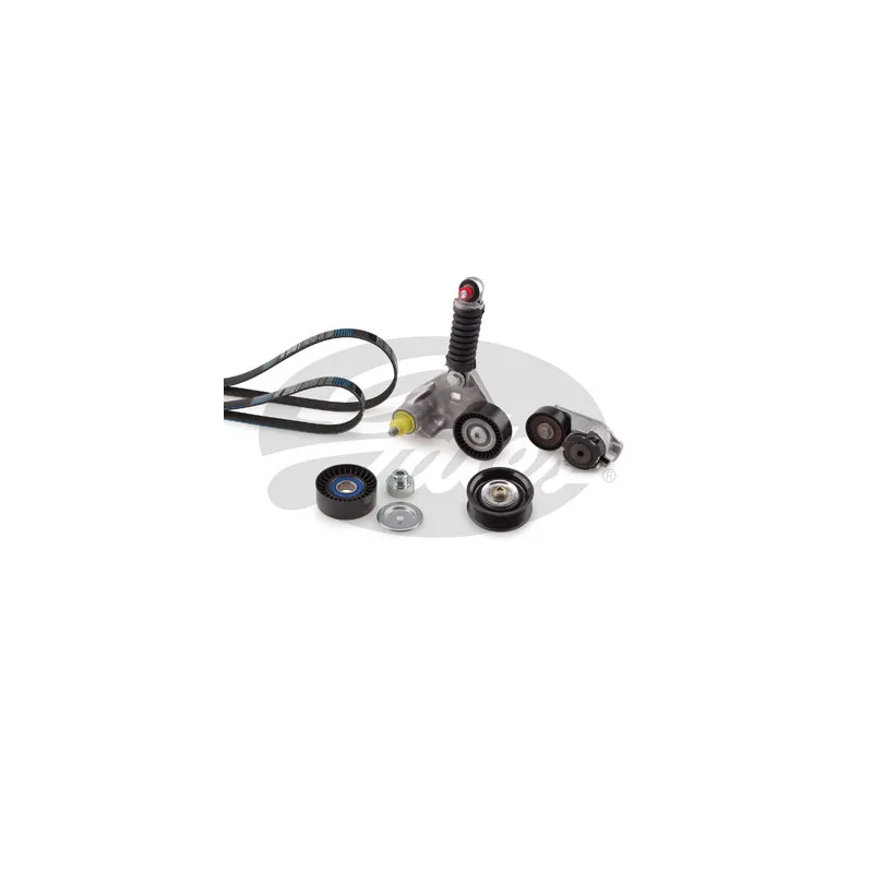 Jeu de courroies trapézoïdales à nervures GATES K046PK1640