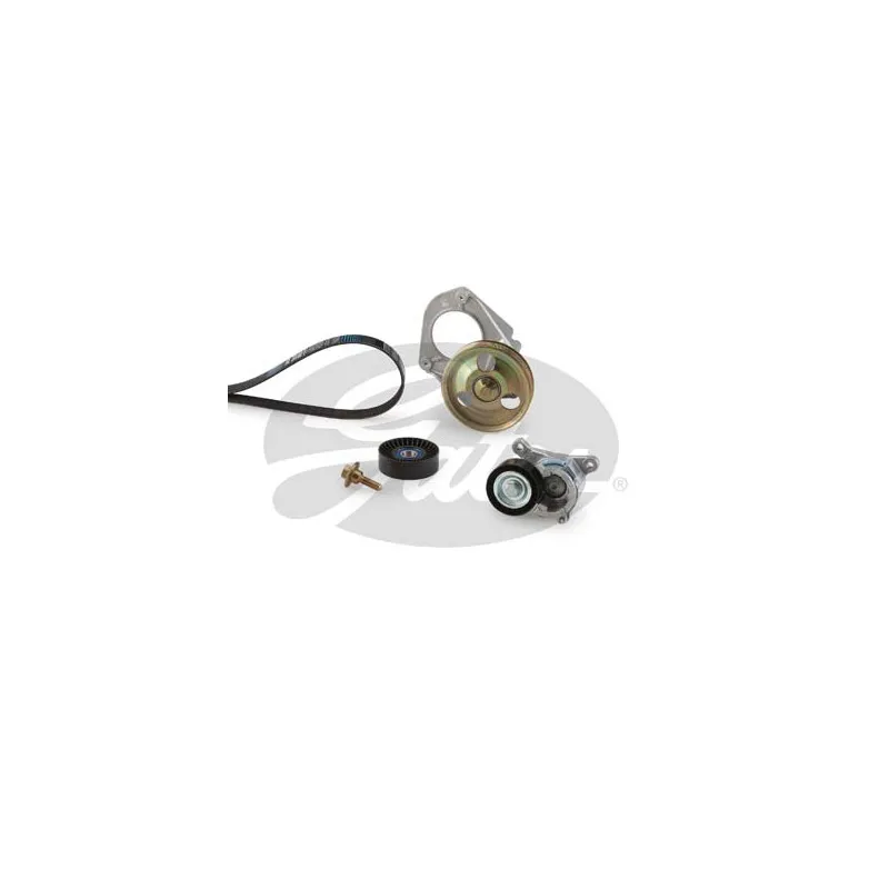 Jeu de courroies trapézoïdales à nervures GATES K046PK1708