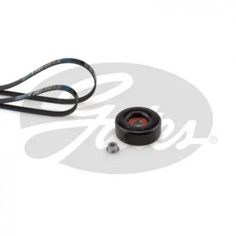 Jeu de courroies trapézoïdales à nervures GATES