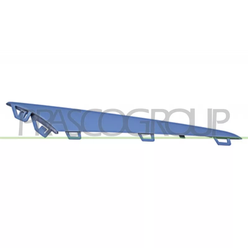Baguette et bande protectrice, pare-chocs avant droit PRASCO ME0511203