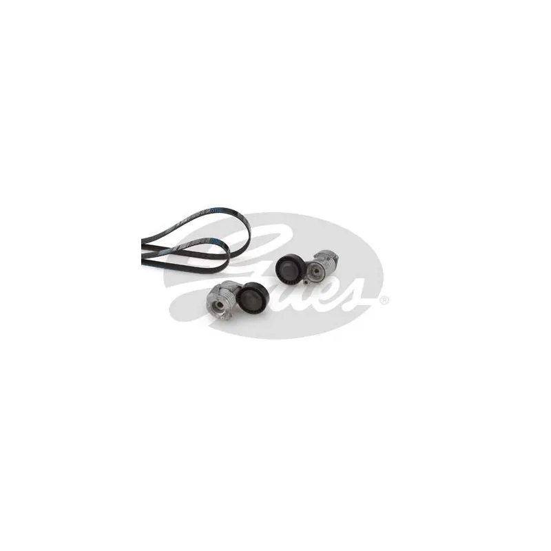 Jeu de courroies trapézoïdales à nervures GATES K075PK890